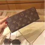 法國二手 LOUIS VUITTON LV M60742 CLEMENCE 紫紅色 拉鍊 長夾 M62647