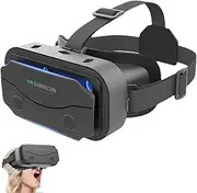 VR Headset for Phone | VR Glasses with 3 Adjustable Headbands,High-DefinitionVirtual Reality Goggles for Smartphone for TV, Movies, Games