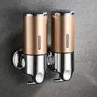 400ml Shampoo Dispenser Wall Mounted Storage Hand Press Liquid Soap Dispensing