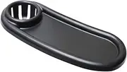 Cabilock Stroller Dining Tray Food Table Tray Stroller Holder Universal Snack Holder Snack Tray Stroller Snack Tray Attachment Dinner Tray Stroller Food Tray Cup Holder Attachment Black