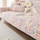 Sofa Cushion Cover Thick Short Plush Couch Slipcovers Towel for Living Room