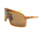 Oakley Sunglasses Sutro OO9406-A937 Transp Ginger Shield Frame Prizm Bronze Lens