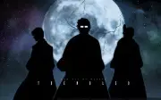 Anime bleach dark glowing eyes moon 2008 sousuke aizen Playmat Gaming Mat Desk