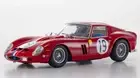 for KYOSHO for Ferrari for 250GTO Champion Car #19 red 1:18 Car Pre-built Model
