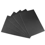 5 Pack 12x8 Inch Adhesive Foam Sheets Closed Cell Foam Rubber Sheets, 1/8"Thick