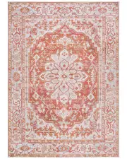 JONATHAN Y Asa Medallion Machine Washable Rug
