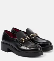 [Gucci] Gucci Horsebit leather loafers AU 9.5 black