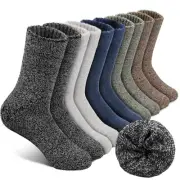 5PC Autumn/Winter New Wool Mid Tube Socks Japanese Casual Plush And Thick New
