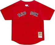 [Mitchell & Ness] David Ortiz Boston Red Sox Mesh Batting Practice Jersey