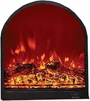 UMJIGF Wall Fireplace with Fireplace Core, Built-in Stove for Villa, Bar, Restaurant, Barbecue, Electric Fireplace with Flame, Simulation of Charcoal Lamp, Fireplace,