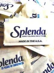 Splenda Zero Calorie Sweetener Tast Like Sugar 75 Packets Sugar Substitutes .