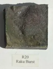Laguna Raku Glaze R-20 Raku Burst Cone 06-04 Dry Pottery Glaze 1 Lb.