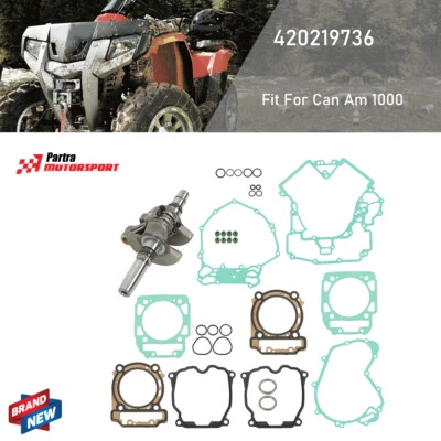 420219736 fits For Can Am 1000 420219735 Crankshaft Gasket Bearing kit