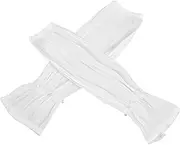 [Minkissy] Long Arm Sleeves Uv Shield Comfortable Elastic Women's Hand Sleeves for Sun Protection