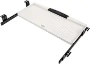 KAILIKETIY 14 Inch Keyboard Drawer Under Desk Storage Tray for Computer Keyboard Slides Side Mount