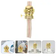 Castor Oil Mason Jar Lamp Glass Accessories Kerosene Replacement Wick