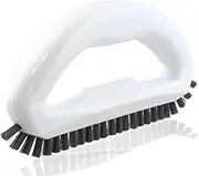 The Crown Choice Grout Cleaning Brush | Grout Cleaner and Scrubber Brush with Stiff Nylon Durable Bristles | Scrub Brushes for Cleaning Bathroom, Tile, Kitchen, Floor, Bathtub and Carpet