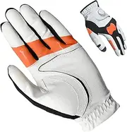 Mens Golf Gloves - Grip Training Golf Glove,Golf Chipping Correction Gloves, Grip Trainer Gloves for Golf, Golf Training Gloves