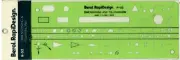 Berol Rapidesign Template - Dimensioning and Tolerancing - R-52