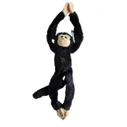 Hanging Black Spider Monkey Long legs Plush Soft Toy Elka Australia