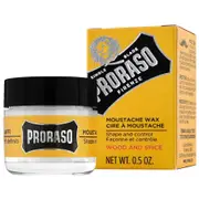 Proraso Wood & Spice mustache wax 15ml