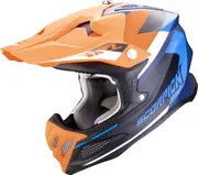 Scorpion VX-22 Air Mips Beta, motocross helmet , color: Matt Blue/Orange/Black , size: M