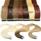 CLEARANCE Russian Tape In Real Human Remy Hair Extensions Ombre Skin Weft INVISI