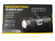 Heavy Duty Monster Super Bright Rechargeable LED Flashlight Waterproof