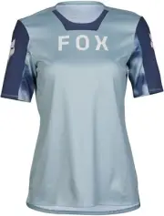 Fox Racing Defend Taunt Womens SS MTB Mountain Bike Jersey Gunmetal