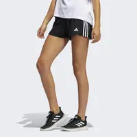 在飛比找momo購物網優惠-【adidas 愛迪達】Pacer 3S WVN 女 短褲 