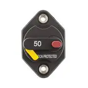 Jaylec 50A Type 3 Circuit Breaker Manual Reset Panel Mount - CB5550B