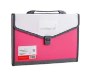 13 Pockets Document Organizer Expanding File Folder , Letter A4 Paper Document Accordion Folder