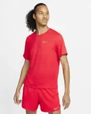 Brand New Nike Men's DRY FIT MILER RED SZ LARGE CU0326 673