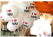 5X I LOVE YOU VALENTINE PROPOSE WEDDING PROPOSAL MARRIAGE AIR BALLOON ENGAGEMENT