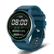 Smart Watch Men Full Touch Screen Sport Fitness Watch IP67 Waterproof Bluetooth Smartwatch Men For Xiaomi Huawei - Blue