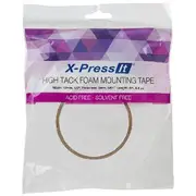 X-Press It High Tack Foam Mounting Tape 12mm x 4m
