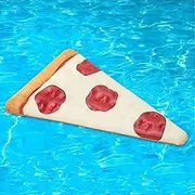 Portable Creative Pizza Shape Inflatable Pool Float Swimming Toy Inflatable Tubes Floaties Toys for Adults 180 * 122CM Includes Electric Pump Inflatable LWX