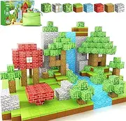 Magnetic Blocks Cubes 100PCS for Boys & Girls Age 3-4 4-5 6-8,STEM Montessori Sensory Toys for Toddlers for 3+ Years Old, Magnetic Construction Toys