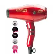 Parlux 385 Powerlight Ionic Ceramic Dryer 2150W - Red