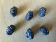 Primaris Intercessors - Heads x 5 - New off Sprue - Warhammer 40k