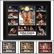 John Cena Signed Framed Limited Edition Memorabilia V2 Multiple Variations