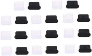 LABRIMP Pack USB Type-c Cap Male Cover Dustproof Plug Stopper for USB c Port Devices Black Compatible