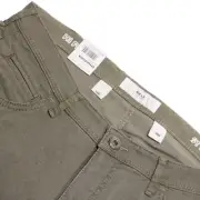Brax NWT 5 Pocket Jean Cut Pants Hi-Flex Size 33 US Chuck in Green Cotton Blend