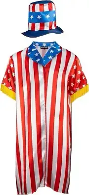 Boxing Movie Parts 1-3 Apollo Character Halloween Cosplay Costume Jacket and Hat