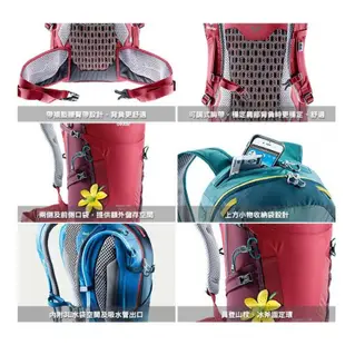 deuter 德國 Speed Lite 24L 黑 輕量旅遊背包 登山背包 健行 3410421