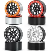4PCS Metal 1.9'' Beadlock Wheel Rim for 1:10 RC SCX10 TRX4 D90 1/10 Crawler Car