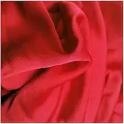 Satin Fabric, Polyester Crinkled Satin Chiffon Fabric 1.5 Meter Width Multicolor 1-10 Meters Length(1 Red,2Meters X 1.5Meter)