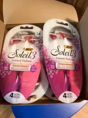 BIC Soleil Twilight Disposable Razor, Women, 4-Count (Pack of 6) New