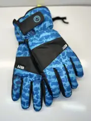 Neff Men's Ski Snow Gloves Size XL Blue NWT