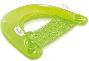 Swimming Ring, Pool Float Raft Lounge for Adults, Inflatable Pool Float Summer Water Toys Foldable Floating Water Hammock LWX